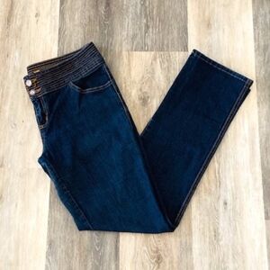 🍍 Hammer | Mid Rise Straight Leg Blue Jeans 13